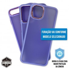 Capa iPhone 12 e 12 Pro - Clear Case Fosca Light Purple
